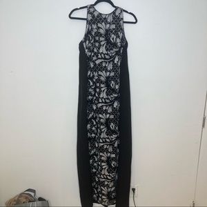 NEW! Badgley mischka floral maxi dress